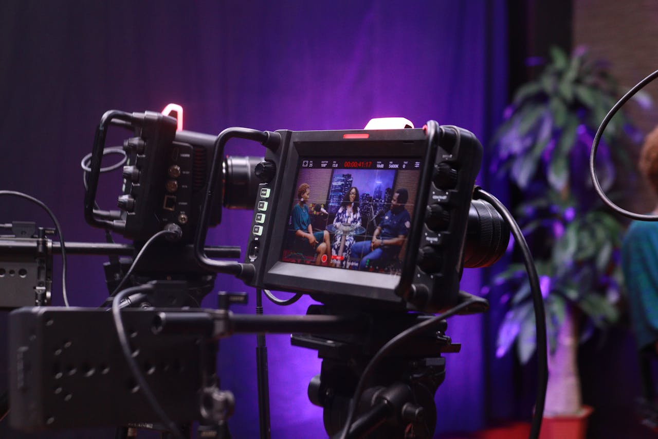 Close-up of a Camcorder